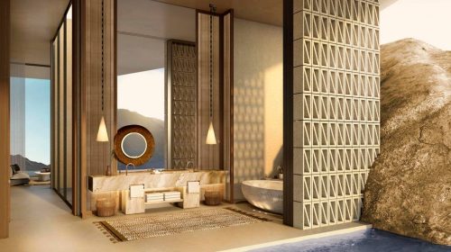 The Red Sea Development Company Unveils Spectacular Desert Rock Mountain Resort